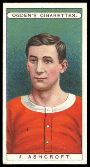 Ogden's - 'Famous Footballers' (1908) - J. Ashcroft (Woolwich Arsenal)