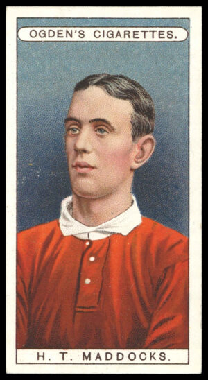 Ogden's - 'Famous Footballers' (1908) - H.T. Maddocks (London Welsh)