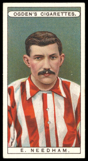 Ogden's - 'Famous Footballers' (1908) - E. Needham (Sheffield United)