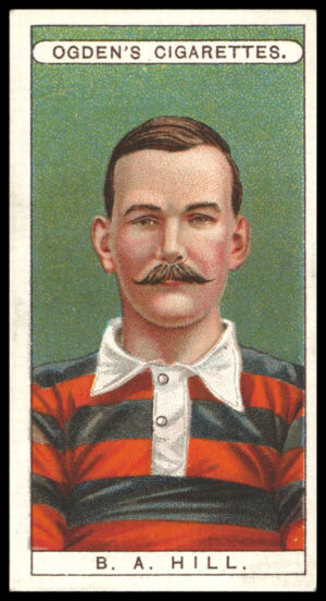 Ogden's - 'Famous Footballers' (1908) - B.A. Hill (Blackheath)