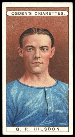 Ogden's - 'Famous Footballers' (1908) - G.R. Hilsdon (Chelsea)