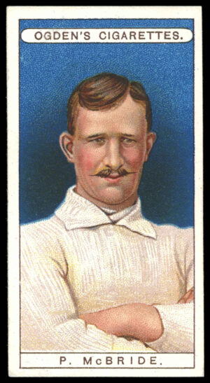 Ogden's - 'Famous Footballers' (1908) - P. McBride (Preston North End)