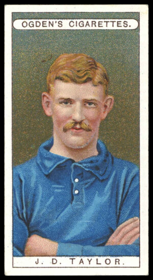 Ogden's - 'Famous Footballers' (1908) - J.D. Taylor (Everton)