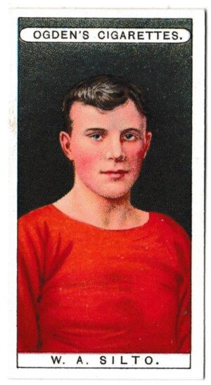 Ogden's - 'Famous Footballers' (1908) - Card #19 - W.A. Silto (Barnsley)