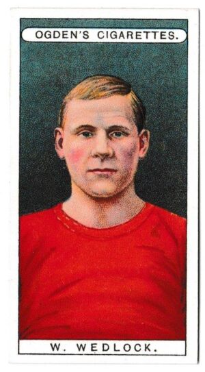 Ogden's - 'Famous Footballers' (1908) - Card #7 - W. Wedlock (Bristol City) Ogden's - 'Famous Footballers' (1908) - Card #7 - W. Wedlock (Bristol City)