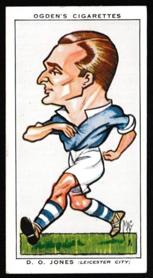Ogden's - 'Football Caricatures' (1935) - D.O. Jones (Leicester)