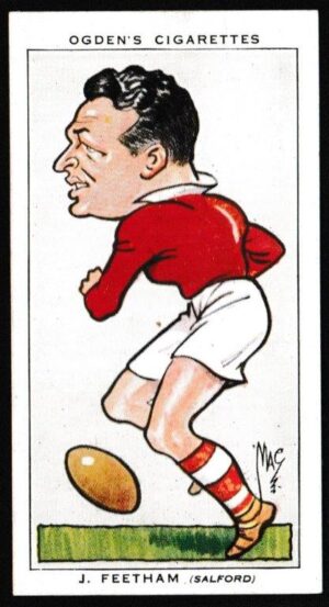 Ogden's - 'Football Caricatures' (1935) - J. Feetham (Salford)