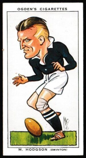 Ogden's - 'Football Caricatures' (1935) - M. Hodgson (Swinton)