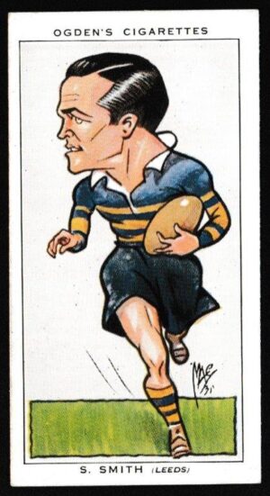 Ogden's - 'Football Caricatures' (1935) - S. Smith (Leeds)