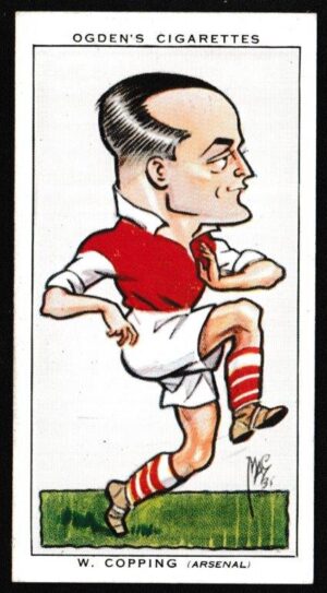 Ogden's - 'Football Caricatures' (1935) - W. Copping (Arsenal)