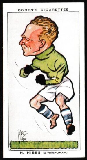 Ogden's - 'Football Caricatures' (1935) - H. Hibbs (Birmingham)