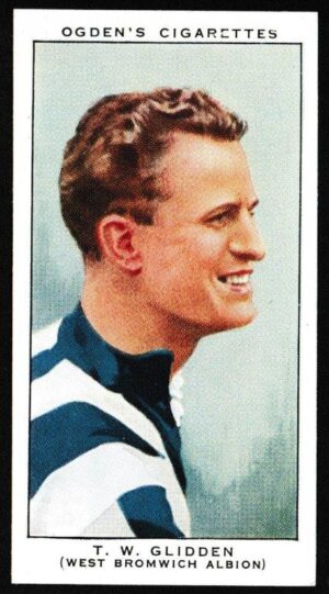 Ogden's - 'Football Club Captains' (1935) - T.W. Glidden (West Brom)