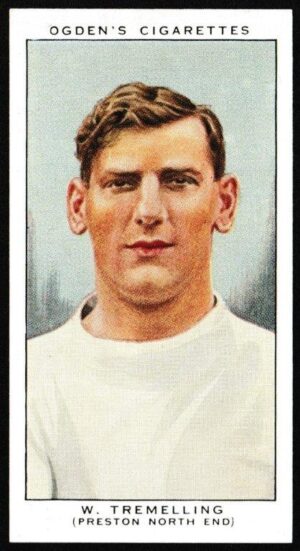 Ogden's - 'Football Club Captains' (1935) - W. Tremeling (Preston North End)