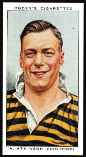 Ogden's - 'Football Club Captains' (1935) - A. Atkinson (Castleford)
