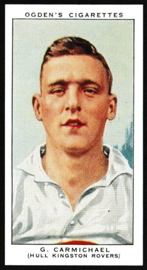 Ogden's - 'Football Club Captains' (1935) - G. Carmichael (Hull K.R.)
