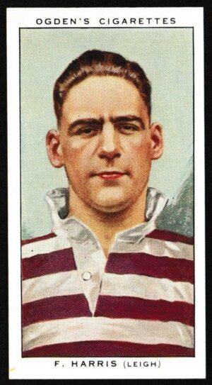 Ogden's - 'Football Club Captains' (1935) - F. Harris (Leigh)