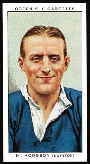 Ogden's - 'Football Club Captains' (1935) - M. Hodgson (Swinton)
