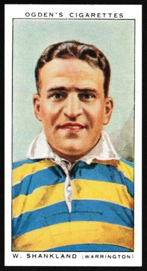Ogden's - 'Football Club Captains' (1935) - W. Shankland (Warrington)