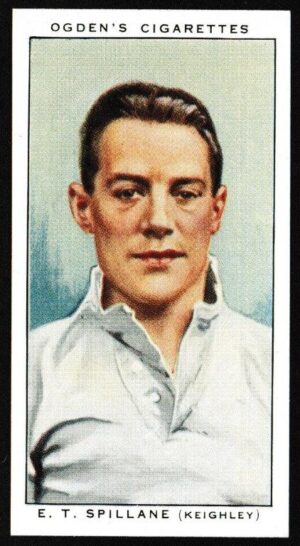 Ogden's - 'Football Club Captains' (1935) - E.T. Spillane (Keighley)