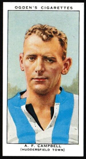 Ogden's - 'Football Club Captains' (1935) - A.F. Campbell (Huddersfield Town)