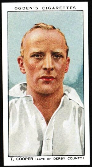 Ogden's - 'Football Club Captains' (1935) - T. Cooper (Derby County)
