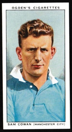 Ogden's - 'Football Club Captains' (1935) - Sam Cowan (Man City)