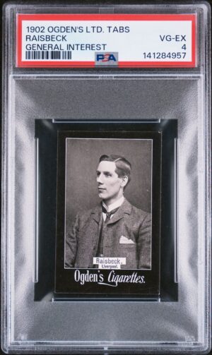 Ogden's - 'General Interest. C. TABS- Similar. ' (1900-02) - Raisbeck (Liverpool) **PSA4**