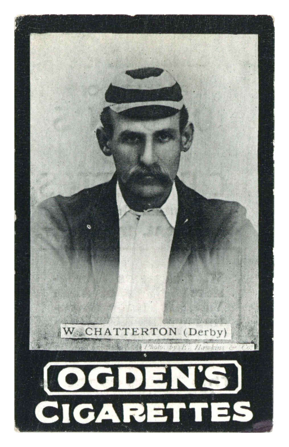 Ogden's - 'Tabs A - Cricket' (1901) - W. Chatterton (Derbyshire) Ogden's - 'Tabs A - Cricket' (1901) - W. Chatterton (Derbyshire)