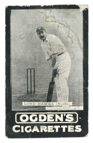 Ogden's - 'Tabs A - Cricket' (1901) - Lord Hawke (Yorkshire)