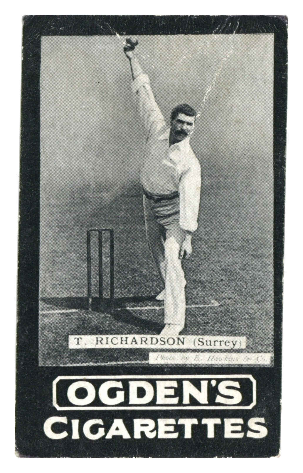 Ogden's - 'Tabs A - Cricket' (1901) - T. Richardson (Surrey) Ogden's - 'Tabs A - Cricket' (1901) - T. Richardson (Surrey)