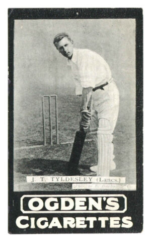 Ogden's - 'Tabs A - Cricket' (1901) - J.T. Tyldesley (Lancashire)