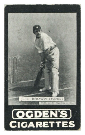 Ogden's - 'Tabs A - Cricket' (1901) - J.T. Brown (Yorkshire)