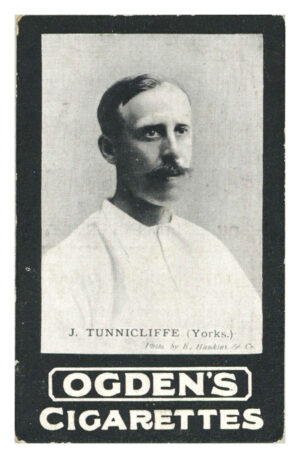 Ogden's - 'Tabs A - Cricket' (1901) - J. Tunnicliffe (Yorkshire)