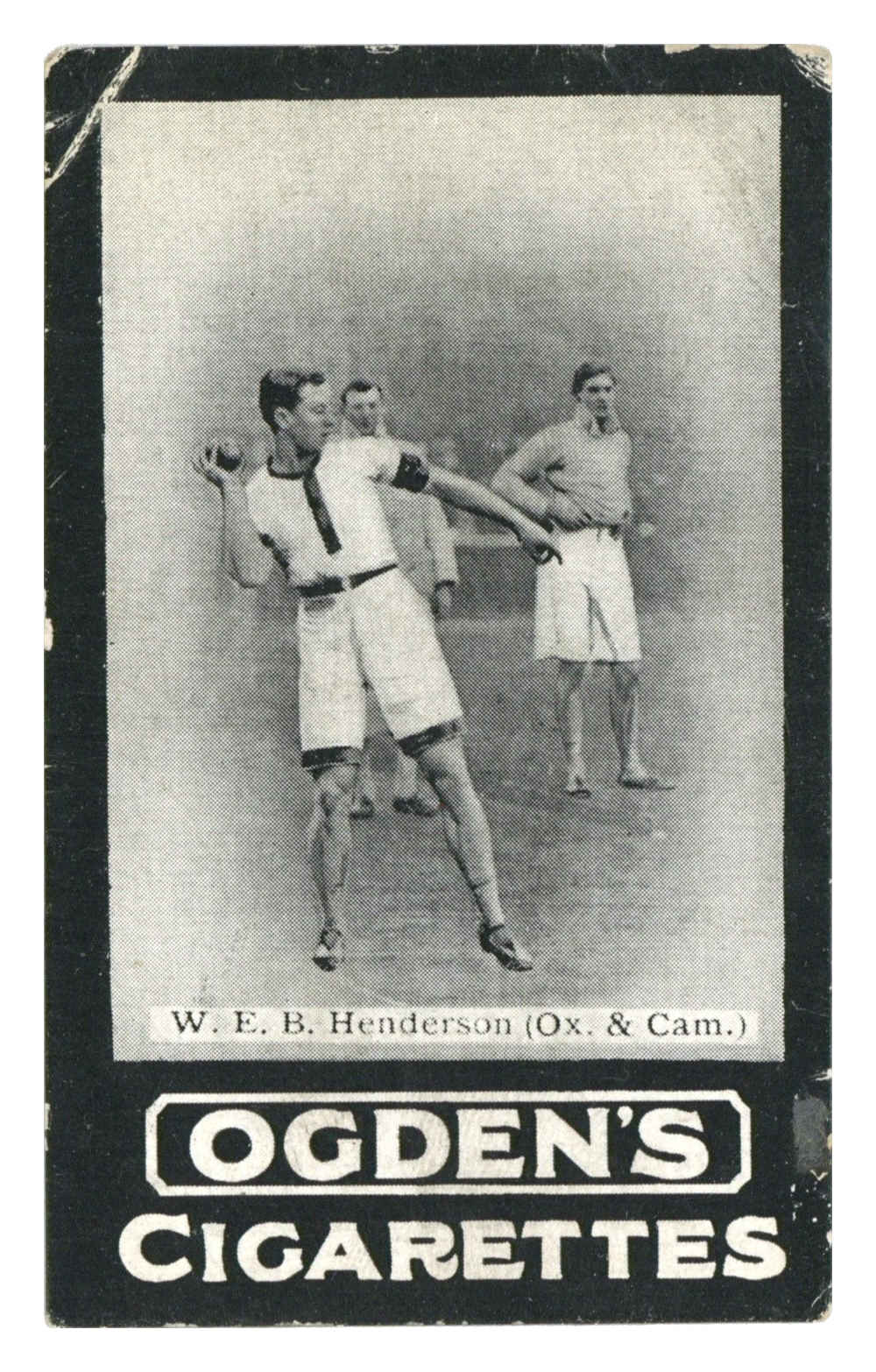 Ogden's - 'Tabs B - Athletics' (1902) - W.E.B. Henderson Ogden's - 'Tabs B - Athletics' (1902) - W.E.B. Henderson