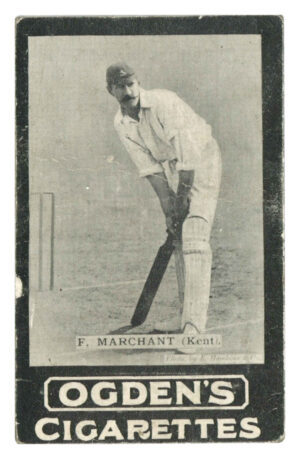 Ogden's - 'Tabs B - Cricket' (1902) - F. Marchant (Kent)