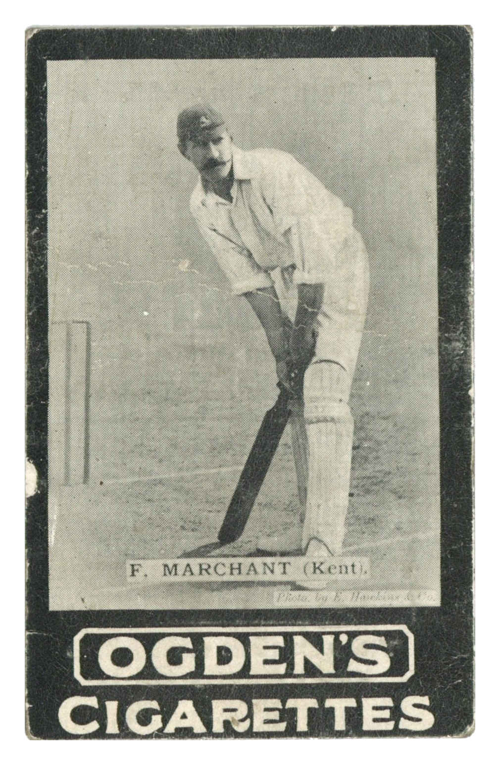 Ogden's - 'Tabs B - Cricket' (1902) - F. Marchant (Kent) Ogden's - 'Tabs B - Cricket' (1902) - F. Marchant (Kent)