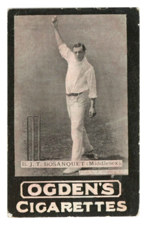 Ogden's - 'Tabs B - Cricket' (1902) - B.J.T. Bosanquet (Middlesex)