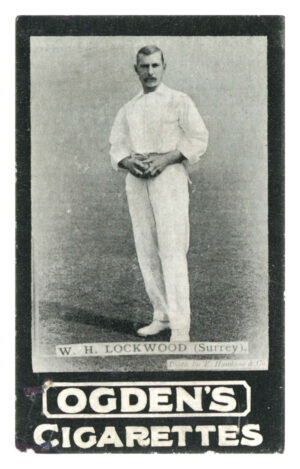 Ogden's - 'Tabs B - Cricket' (1902) - W.H. Lockwood (Surrey) Ogden's - 'Tabs B - Cricket' (1902) - W.H. Lockwood (Surrey)