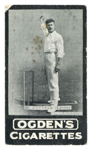 Ogden's - 'Tabs B - Cricket' (1902) - W. Cuttell (Lancashire)
