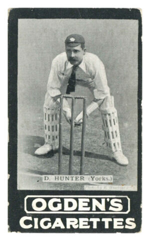 Ogden's - 'Tabs B - Cricket' (1902) - D. Hunter (Yorkshire)