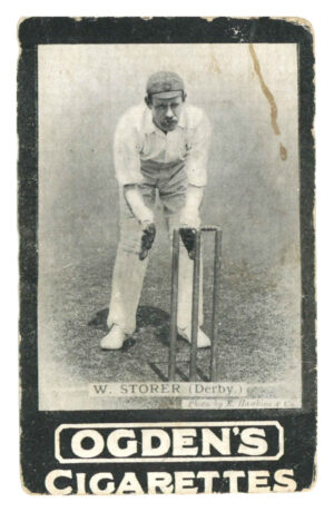 Ogden's - 'Tabs B - Cricket' (1902) - W. Storer (Derbyshire)