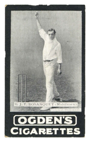 Ogden's - 'Tabs B - Cricket' (1902) - B.J.T. Bosanquet (Middlesex)