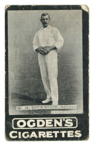 Ogden's - 'W.H. Lockwood (Surrey)' - Tabs B - Cricket (1902)