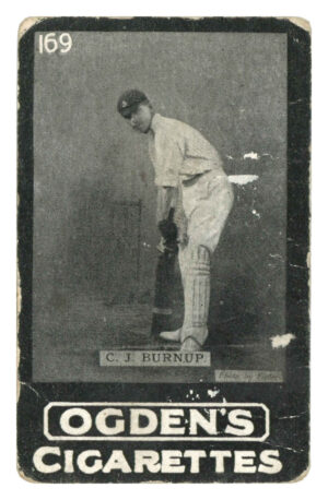Ogden's - 'Tabs D - Cricket' (1902) - C.J. Burnup (Kent)