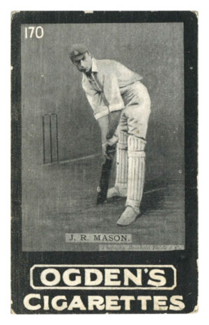 Ogden's - 'Tabs D - Cricket' (1902) - J.R. Mason (Kent)