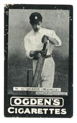 Ogden's - 'Tabs A - Cricket' (1901) - W.G. Quaife (Warwickshire)