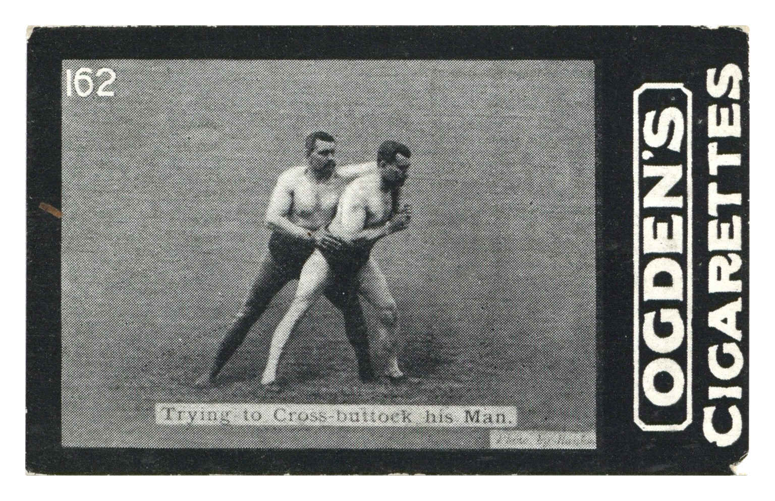 Ogden's - 'Tabs D - Wrestling' (1902) - Graeco-Roman Cross Buttock Ogden's - 'Tabs D - Wrestling' (1902) - Graeco-Roman Cross Buttock