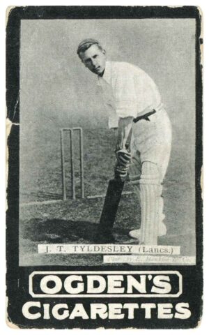 Ogden's - 'Tabs A - Cricket' (1901) - J.T. Tyldesley (Lancashire)