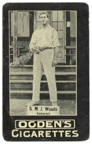 Ogden's - 'Tabs Similar Sportsmen & Misc - Cricket'  S.M.J. Woods - Somerset (1902)