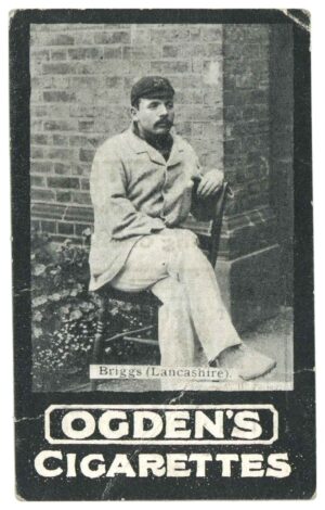 Ogden's - 'Our Leading Cricketers'  #2 Briggs (Lancashire) (1901)